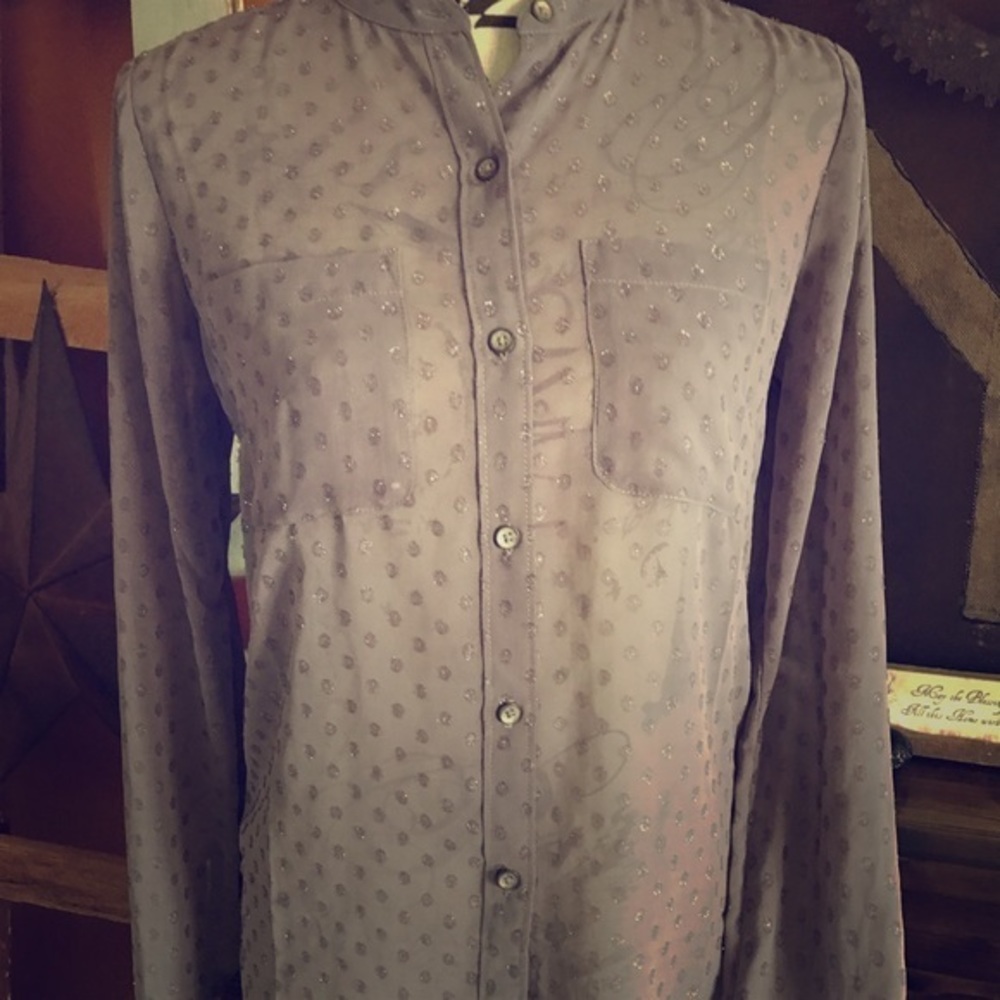 NEW Abercrombie & Fitch Shine Blouse XS